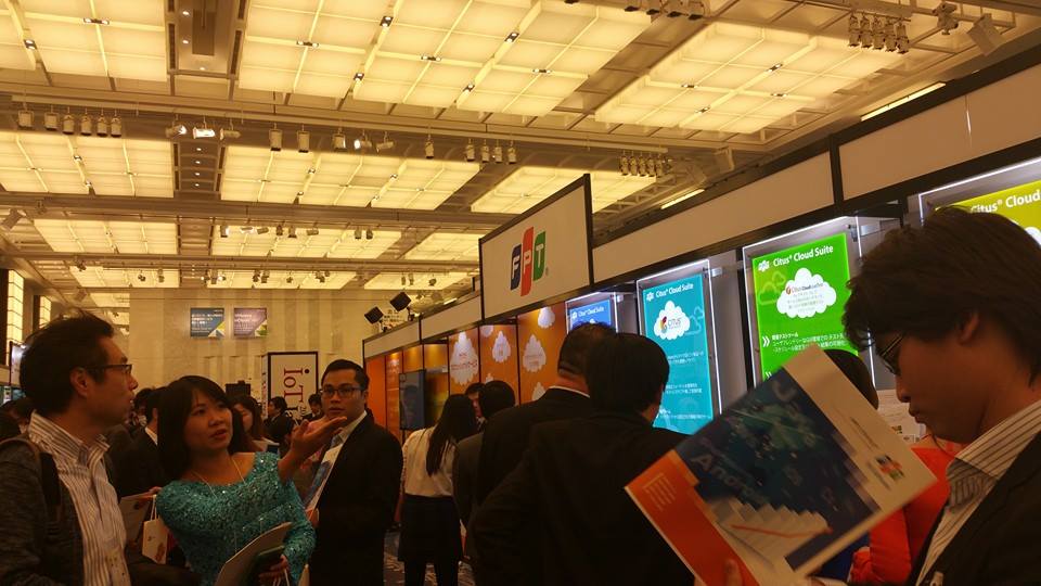 FPT exhibited at Cloud Days 2015 in Tokyo, Japan