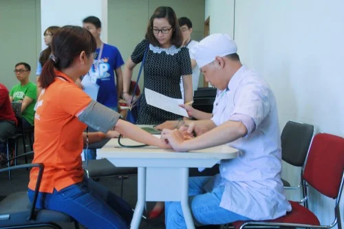 Blood Donation by FPT's employee as part of the Community Day event